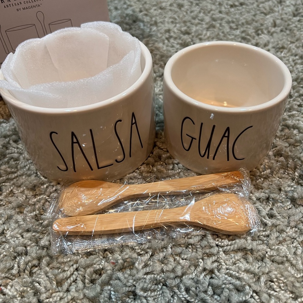 Rae Sunn Guac and Salsa Bowl Set